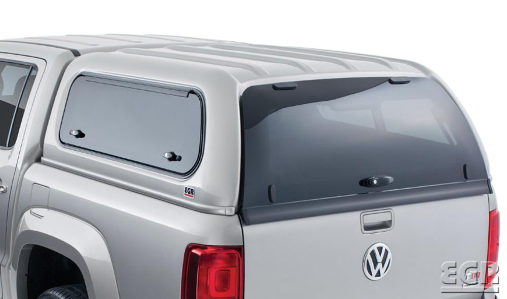EGR Premium Canopy with Lift Up Side Windows to suit Volkswagen Amarok 2017 2023 Deep Black