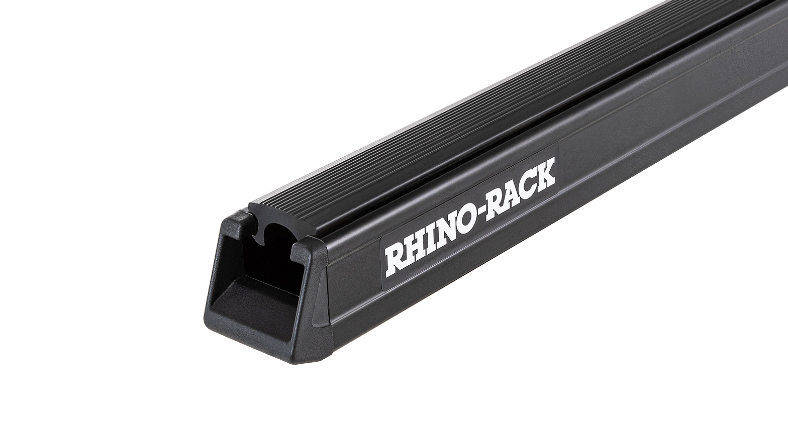 Heavy duty roof rack bars fitted to a 4WD