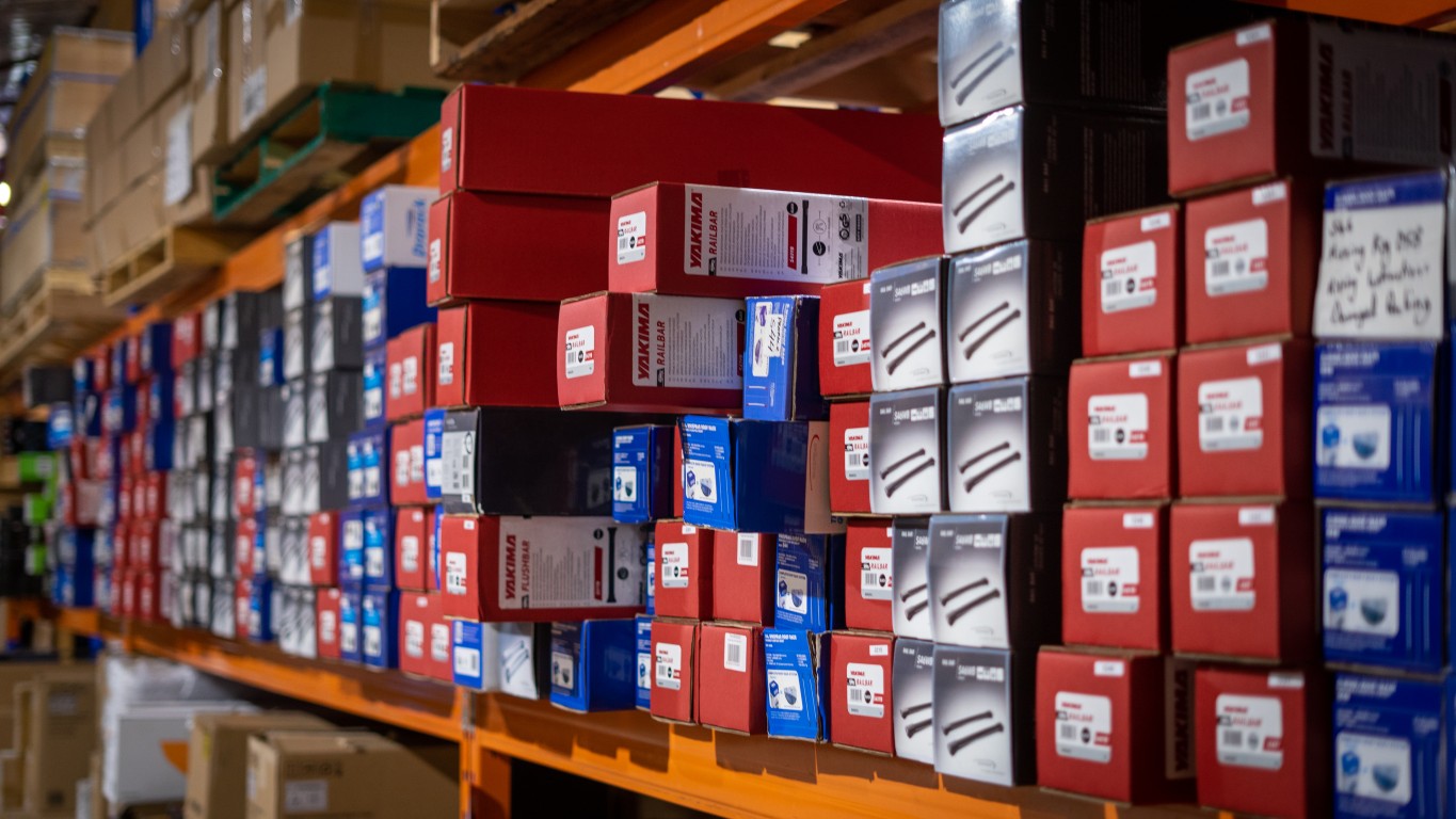 Drawer systems and cargo storage held at the Altapac warehouse