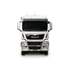 ECB Silver Hammertone Truck Loop Bar to suit Man D38 2015 - Onwards