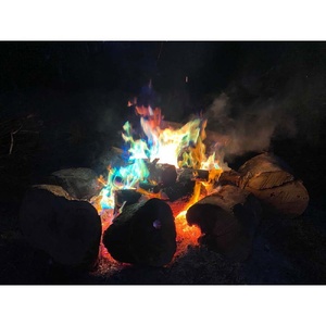 Oztrail Colour Change Flames 25G 50 Pack Pdq