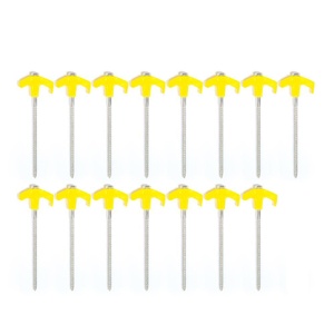 Oztrail Screw-In Tent Peg Set 16 Piece