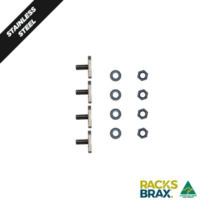 RacksBrax Drop Twist T Bolt (M8 X 18mm) - 4 Pack