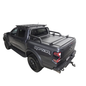 HSP Roll R Cover Load Bars to suit Ford Ranger / Raptor RA Dual Cab 2023 - Onwards (Extended Sports Bar / Armour Bar)