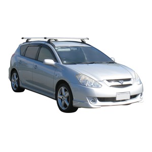 Prorack Silver 2 Bar Heavy Duty Through Bar kit to suit Toyota Caldina 5dr Wagon (2002 - 2007)