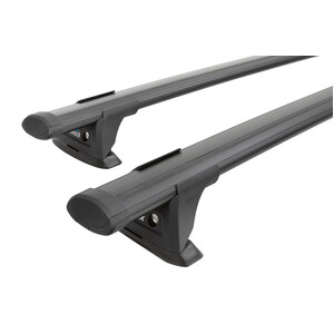 Prorack Black 2 Bar Aero Through Bar kit to suit SsangYong Musso 5dr SUV (5/1995 - 4/2006)