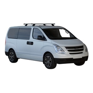 Prorack Black 2 Bar Heavy Duty Through Bar kit to suit Hyundai iMax 5dr MPV (2008 - 2016)