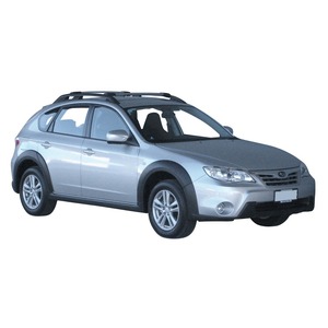 Prorack Silver 2 Bar Aero Rail Bar kit to suit Subaru Impreza XV 5dr Hatch (6/2010 - 2011)