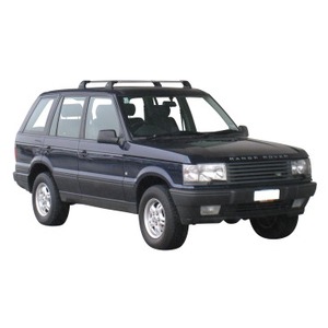 Prorack Silver 2 Bar Aero Flush Bar kit to suit Land Rover Range Rover 5dr SUV (7/1995 - 2002)