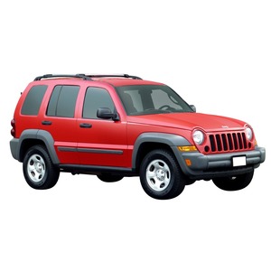 Prorack Silver 2 Bar Aero Rail Bar kit to suit Jeep Cherokee KJ 5dr SUV (2002 - 2007)