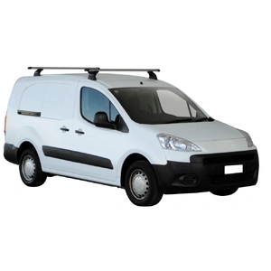 Prorack Black 2 Bar Heavy Duty Through Bar kit to suit Citroen Berlingo LWB 5dr Van (2008 - 2015)