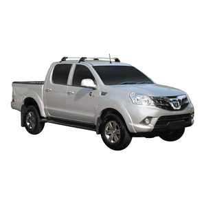 Prorack Black 2 Bar Aero Flush Bar kit to suit Foton Tunland Double Cab 4dr Ute (2012 - Current)
