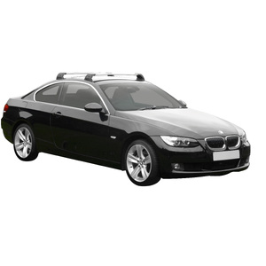 Prorack Silver 2 Bar Aero Flush Bar kit to suit BMW 3 Series E92 2dr Coupe (2006 - 2014)