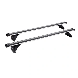 Prorack Silver 2 Bar Heavy Duty Through Bar kit to suit Audi A6/S6/RS6 Allroad 5dr Wagon (1999 - 6/2005)