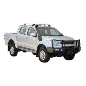 Prorack Silver 2 Bar Aero Flush Bar kit to suit Holden Colorado Crew Cab 4dr Ute (2012 - 9/2016)