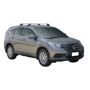 Prorack Silver 2 Bar Aero Flush Bar kit to suit Honda CR-V S 5dr SUV (2012 - 6/2017)