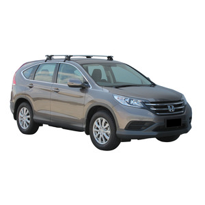 Prorack Black 2 Bar Aero Through Bar kit to suit Honda CR-V S 5dr SUV (2012 - 6/2017)