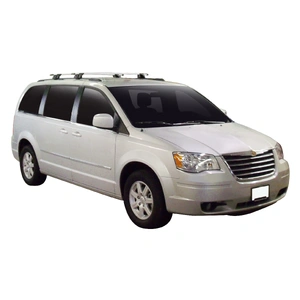 Prorack Black 2 Bar Aero Through Bar kit to suit Chrysler Grand Voyager 5dr MPV (2008 - Current)