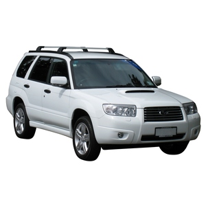 Prorack Silver 2 Bar Aero Flush Bar kit to suit Subaru Forester 5dr Wagon (5/2002 - 2/2008)