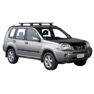 Prorack Black 2 Bar Heavy Duty Through Bar kit to suit Nissan X-Trail 5dr SUV (10/2001 - 9/2007)