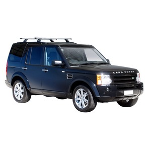 Prorack Black 2 Bar Heavy Duty Through Bar kit to suit Land Rover Discovery 3 5dr SUV (11/2004 - 2009)