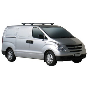 Prorack Silver 2 Bar Heavy Duty Through Bar kit to suit Hyundai iLoad 5dr Van (2008 - 2016)