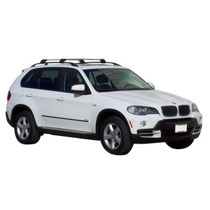 Prorack Silver 2 Bar Aero Flush Bar kit to suit BMW X5 E70 5dr SUV (2007 - 7/2013)