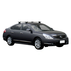 Prorack Black 2 Bar Aero Through Bar kit to suit Nissan Maxima 4dr Sedan (2009 - Current)