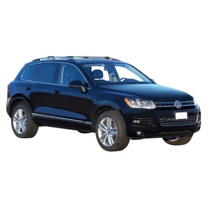 Prorack Silver 2 Bar Aero Rail Bar kit to suit Volkswagen Touareg 5dr SUV (2010 - 2014)