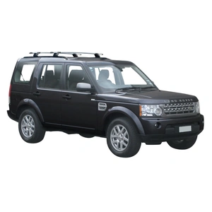 Prorack Black 2 Bar Aero Through Bar kit to suit Land Rover Discovery 4 5dr SUV (2009 - 3/2017)
