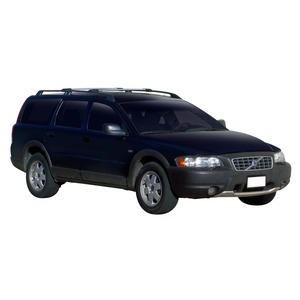 Prorack Silver 2 Bar Aero Rail Bar kit to suit Volvo XC70 5dr Wagon (2000 - 2004)