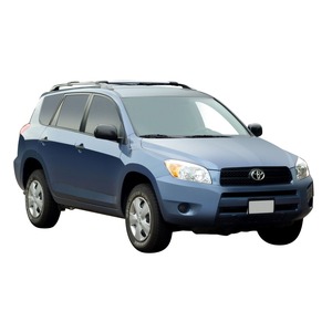Prorack Silver 2 Bar Aero Rail Bar kit to suit Toyota Rav4 Limited 5dr SUV (2/2006 - 2012)