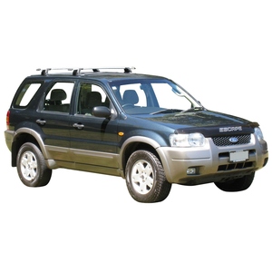 Prorack Silver 2 Bar Aero Through Bar kit to suit Ford Escape 5dr SUV (3/2001 - 2008)