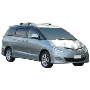Prorack Black 2 Bar Aero Through Bar kit to suit Toyota Previa 5dr MPV (5/2006 - Current)