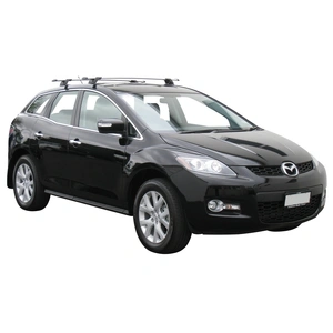 Prorack Black 2 Bar Aero Through Bar kit to suit Mazda CX-7 5dr SUV (11/2006 - 2012)