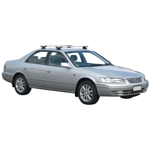 Prorack Black 2 Bar Aero Through Bar kit to suit Toyota Camry 4dr Sedan (9/1997 - 9/2002)