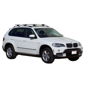 Prorack Black 2 Bar Aero Through Bar kit to suit BMW X5 E70 5dr SUV (2007 - 7/2013)