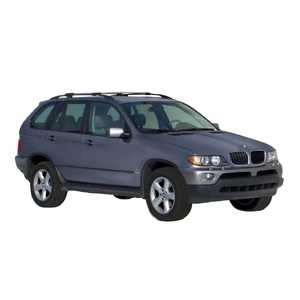 Prorack Silver 2 Bar Aero Rail Bar kit to suit BMW X5 E53 5dr SUV (11/2000 - 2006)