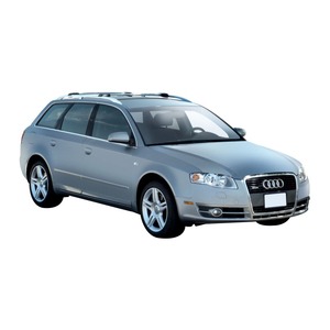 Prorack Silver 2 Bar Aero Rail Bar kit to suit Audi A4/S4/RS4 Avant 5dr Wagon (2005 - 2008)