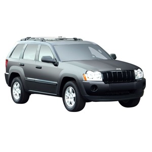 Prorack Silver 2 Bar Aero Rail Bar kit to suit Jeep Grand Cherokee WH 5dr SUV (7/2005 - 2010)