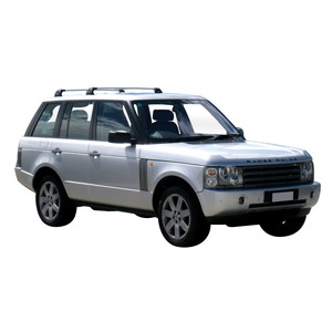 Prorack Silver 2 Bar Aero Flush Bar kit to suit Land Rover Range Rover 5dr SUV (2002 - 2012)