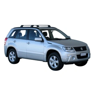 Prorack Silver 2 Bar Aero Flush Bar kit to suit Suzuki Escudo 5dr SUV (2005 - 2012)
