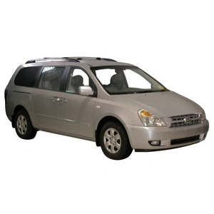 Prorack Silver 2 Bar Aero Rail Bar kit to suit Kia Carnival 5dr MPV (2009 - 2015)