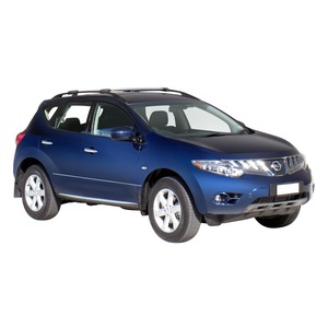 Prorack Silver 2 Bar Aero Rail Bar kit to suit Nissan Murano Z51 5dr SUV (2009 - Current)