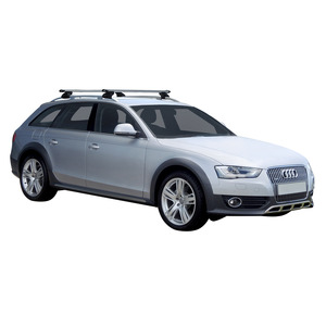 Prorack Black 2 Bar Heavy Duty Through Bar kit to suit Audi A4/S4/RS4 Allroad 5dr Wagon (2009 - 2015)