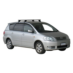 Prorack Black 2 Bar Heavy Duty Through Bar kit to suit Toyota Ipsum 5dr MPV (2001 - 2006)