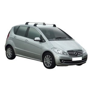 Prorack Black 2 Bar Aero Flush Bar kit to suit Mercedes-Benz A-Class W169 5dr MPV (2005 - 2012)
