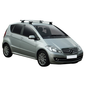 Prorack Silver 2 Bar Aero Through Bar kit to suit Mercedes-Benz A-Class W169 5dr MPV (2005 - 2012)