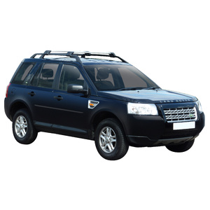 Prorack Silver 2 Bar Aero Flush Bar kit to suit Land Rover Freelander 2 5dr SUV (7/2007 - 2/2011)
