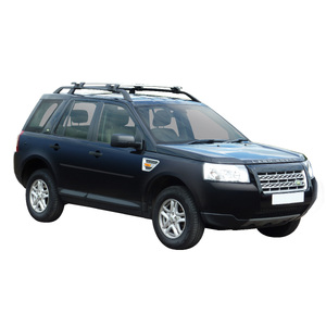 Prorack Silver 2 Bar Aero Through Bar kit to suit Land Rover Freelander 2 5dr SUV (7/2007 - 2/2011)